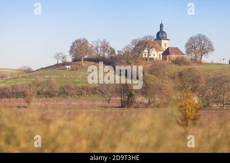 Dreifaltigkeitskirche in Eschenau, Deutschland Stockfoto