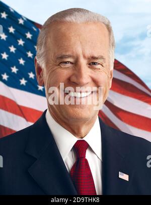 POTUS, der 46. Präsident der Vereinigten Staaten, wählte Joe Biden: Portrait Shooting von Andrew 'Andy' Cutraro. Stockfoto
