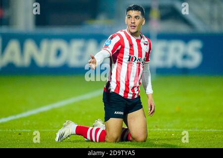 WAALWIJK, NIEDERLANDE - 7. NOVEMBER: Abdou Harroui von Sparta Rotterdam während des niederländischen Eredivisie-Spiels zwischen RKC Waalwijk und Sparta Rotterdam im Mandemakers Stadium am 7. november 2020 in Waalwijk, Niederlande (Foto von Jeroen Meuwsen/Orange Pictures) Stockfoto