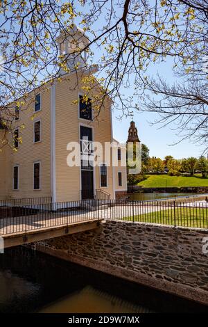 Blackstone River Valley National Historical Park in Pawtucket, Rhode Island Stockfoto