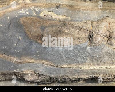 Nahaufnahme Textur und Muster aus Marmor, Konzepte für abstrakten Hintergrund. Stockfoto