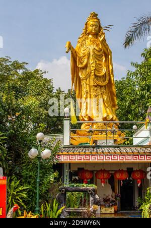 Wat Samphran Drachentempel in Nakhon Pathom Stockfoto