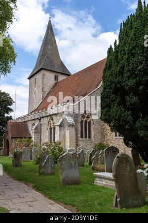 Holy Trinity Church, Bosham, West Sussex, England, UK Stockfoto