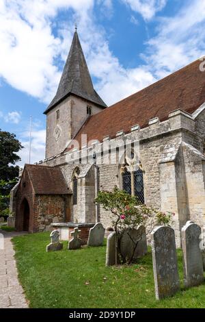 Holy Trinity Church, Bosham, West Sussex, England, UK Stockfoto