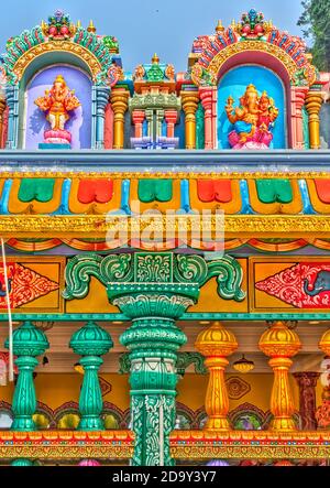 Batu Caves, Malaysia, HDR Bild Stockfoto