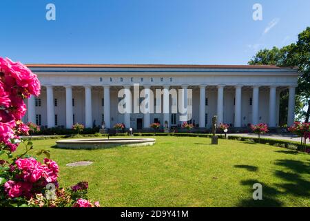 Putbus: Goor-Badehaus, Ostsee, Rügen, Mecklenburg-Vorpommern, Deutschland Stockfoto