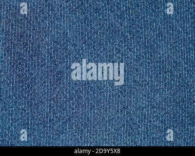 Blaue Jeans Stoff Oberfläche Hintergrund, moderne clean Denim Material Textur Stockfoto