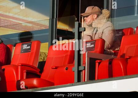 ROTTERDAM - 08-11-2020, Feijenoord Stadion de Kuip, Niederländische eredivisie Fußballsaison 2020/2021, Feyenoord - Groningen, Feyenoord Spieler Nicolai Jorgensen Credit: Pro Shots/Alamy Live News Stockfoto