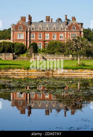 Lynford Hall Hotel, Thetford, Norfolk, Großbritannien Stockfoto