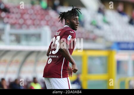 Soualiho Mit von Turin FC während der Serie EIN Spiel zwischen Turin FC und Crotone FC im Olympic Grande Torino Stadium am 08. November 2020 in Turin, Stockfoto