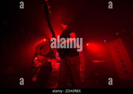 Rock and Roll Live-Gruppe im Nachtclub Stockfoto