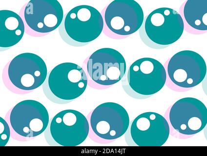 Abstrakt Kreis Papier Hintergrund-Design in voller heller Farbe Stockfoto
