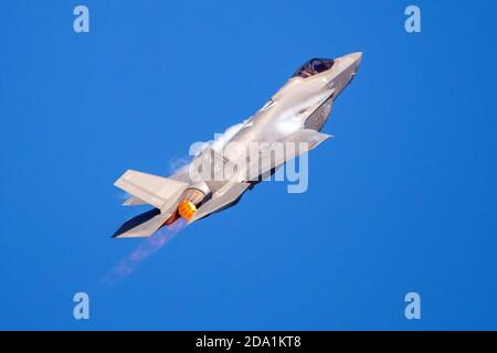 Sanford, Florida – 31. Oktober 2020: F-35 Lightning II Performance des F-35 Lightning II Demo Teams auf der Lockheed Martin Space and Air Show in Sa Stockfoto