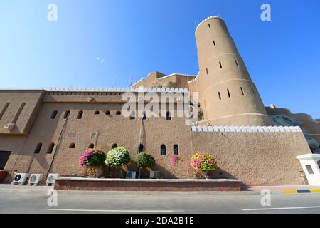 Al Mirani Fort im alten Maskat, Oman. Stockfoto