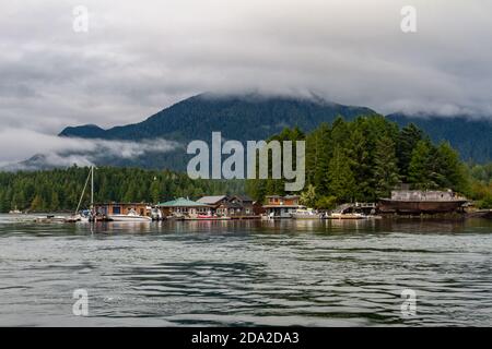 Strawberry Island, Tofino Harbour, Vancouver Island, British Columbia, Kanada Stockfoto