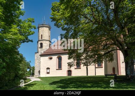 Wallfahrtskirche auf dem Dreifaltigkeitsberg in Spaichingen, Deutschland Stockfoto