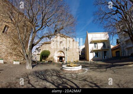 Kirche Sainte Maxime - Französische Riviera - Frankreich Stockfoto