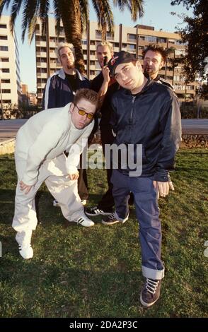 The Bloodhound Gang, Barcelona, Spanien. Stockfoto