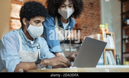 Gesundheitsschutz nach covid-19 Quarantäne und neue Normalität Stockfoto