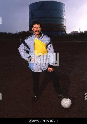 Porträt von Graeme Souness, Glasgow Rangers Spielermanager um 1988 Stockfoto