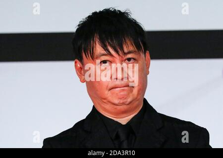 9. November 2020, Tokio, Japan: Der japanische Regisseur Hajime Hashimoto nimmt an der Abschlussfeier des 33. Tokyo International Film Festival (TIFF) im TOHO Cinemas Roppongi Teil. (Bild: © Rodrigo Reyes Marin/ZUMA Wire) Stockfoto