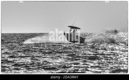 Ocean Air und Atmosphäre fügt launische Ausdrücke. Stockfoto