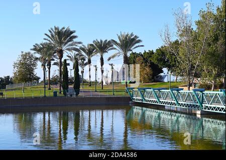 Der Raanana Park Stockfoto