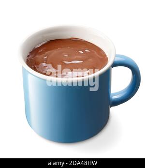 Tasse heiße Schokolade Stockfoto