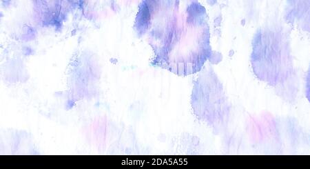 Schmutzige Kunst. Helle bunte Regenbogenfarben. Grunge-Stil. Unscharfe Tinte. Moderne Kunst. Modisches Bindeband-Farbmuster. Fragment der Grafik. Flecken von Ölfarbe. Stockfoto