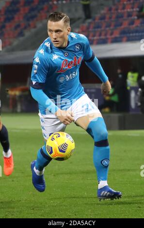 Bologna, Italien. November 2020. 09/11/2020 - Bologna-Napoli - Piotr Zielinski - foto Michele Nucci/LM Credit: Michele Nucci/LPS/ZUMA Wire/Alamy Live News Stockfoto