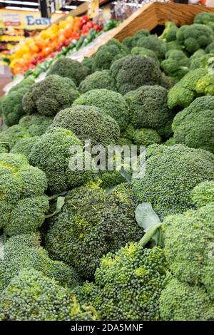 Produce Section, Fairway Super Market, New York City, USA Stockfoto