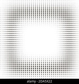 Halbton-Illustrator. Halbtonpunkte.Halbtoneffekt. Halbtonmuster. Vektor-Halbtonpunkte. Punkte auf dem Hintergrund. Vektor-Halbtonstruktur Stock Vektor