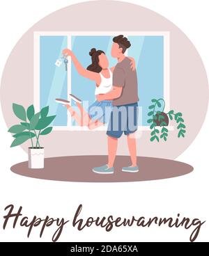 Immobilien kaufen Social Media post mockup Stock Vektor