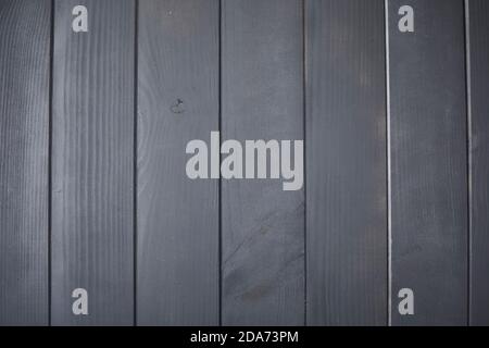 Montierte graue Holzplatten für Hintergrund Stockfoto