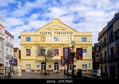 Straßenszenen in der Stadt Malaga, Andalusien, Costa del Sol, Spanien Stockfoto