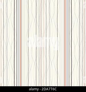 Nahtloses abstraktes buntes Streifenmuster. Endlose Muster aus Streifen können für Keramikfliesen, Tapete, Linoleum, Textil, Webseite verwendet werden. Stock Vektor