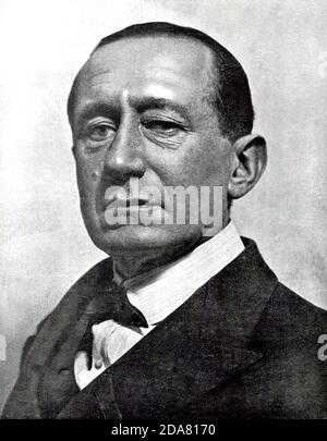 GUGLIELMO MARCONI (1874-1937) Italienischer Erfinder und Elektroingenieur, Pionier der Fernfunkkommunikation. Stockfoto