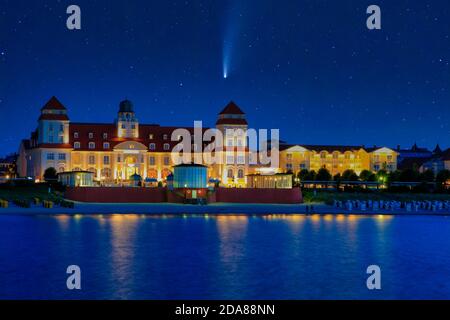 Ostseebad Binz auf der Insel Rügen, Mecklenburg-Western Pomerania, Deutschland, Europe Stockfoto