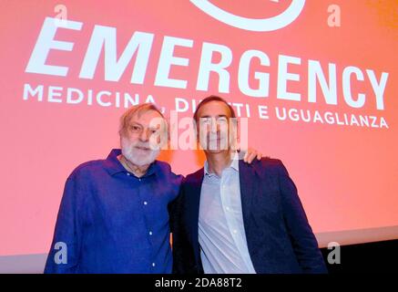 Fotorepertoire, Italien. November 2020. Bürgermeister Giuseppe Sala, am Teatro dal Verme mit Gino Strada für die Sitzung über die 25 Jahre der Not (Mailand - 2019-06-29, Maurizio Maule) PS das Foto kann in Übereinstimmung mit dem Kontext verwendet werden, in dem es aufgenommen wurde, Und ohne diffamierende Absicht der Anstand der Menschen vertreten (Foto-Repertoire - 2020-11-11, Maurizio Maule) p.s. la foto e' utilizzabile nel rispetto del contesto in cui e' stata scattata, e senza intento diffamatorio del decoro delle persone rappresentate Kredit: Unabhängige Fotoagentur/Alamy Live News Stockfoto