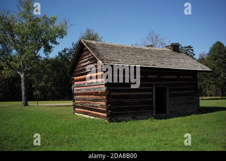 Kelly House, auf dem Chickamauga Schlachtfeld in Georgia, USA Stockfoto