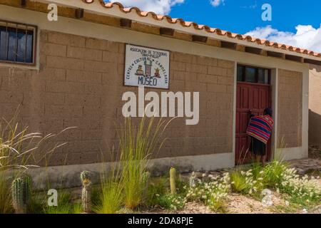 Kleines Dorf von Candelaria, Departemento Sucre, Bolivien, Lateinamerika Stockfoto