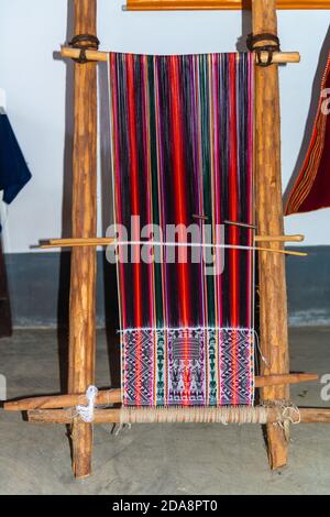 Kleines Dorf von Candelaria, Departemento Sucre, Bolivien, Lateinamerika Stockfoto