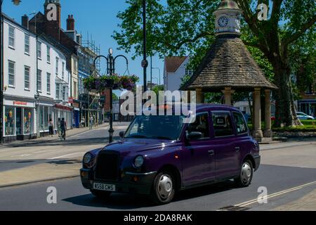 Oxford, UK 23/06/20: Der viktorianische Brunnen am Plain-Kreisverkehr in Oxford, erbaut 1899 zum Gedenken an das Diamantenjubiläum von Königin Victoria Stockfoto