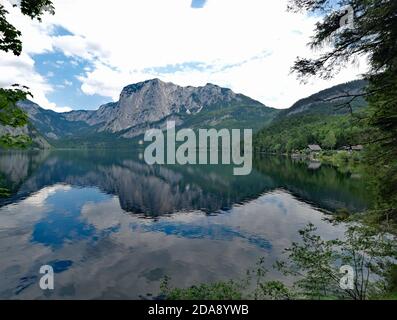 Altaussee im Salzkammergut Stockfoto
