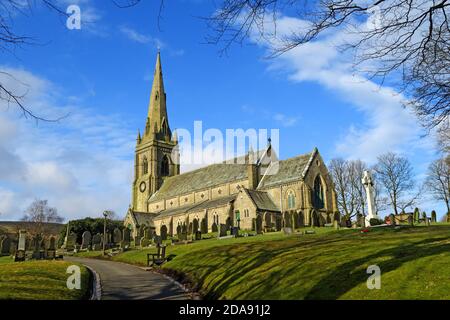 St Peters Church Belmont, West Pennine Moors, Bolton, England, Großbritannien, BL7 Stockfoto