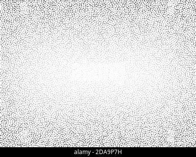 Halbtonmuster. Vektor-Halbtonstruktur. Vektorgrafik Stock Vektor