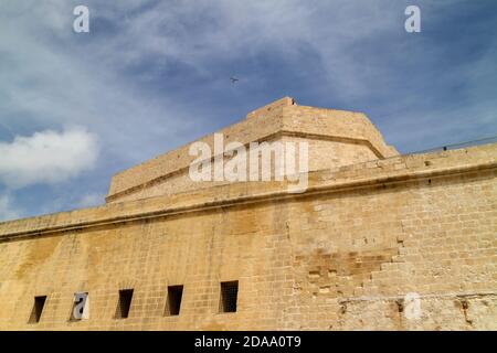 Fort St. Angelo Stockfoto