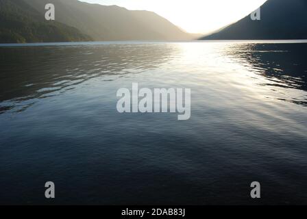 Lake Crescent Stockfoto