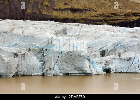 Vulkanische alpine Landschaft im Skaftafell Naturpark, Island, Europa Stockfoto