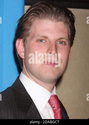 Eric Trump, Sohn von Donald und Ivana Trump, besucht am 25. März 2010 die Eröffnungsnacht von Twyla Tharps "Come Fly Away" im Marriott Marquis Theater in New York City. Foto: Henry McGee/MediaPunch Stockfoto